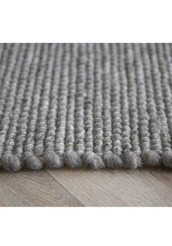 ROWICO Auckland gulvtppe - gr uld (300x400)