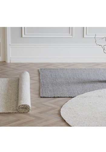 ROWICO Auckland gulvtppe - natur uld (300x400)