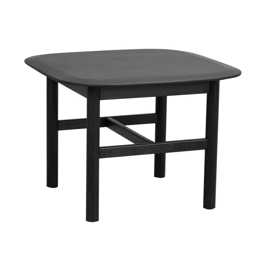 ROWICO Hammond sofabord, kvadratisk - sort eg (62x62)