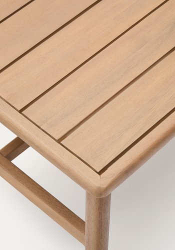 KAVE HOME Alabe udendrs loungest, m. 2-pers. sofa, 2 lnestole, 1 sofabord og hynder - akacietr