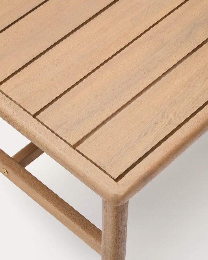 KAVE HOME Alabe udendrs loungest, m. 2-pers. sofa, 2 lnestole, 1 sofabord og hynder - akacietr