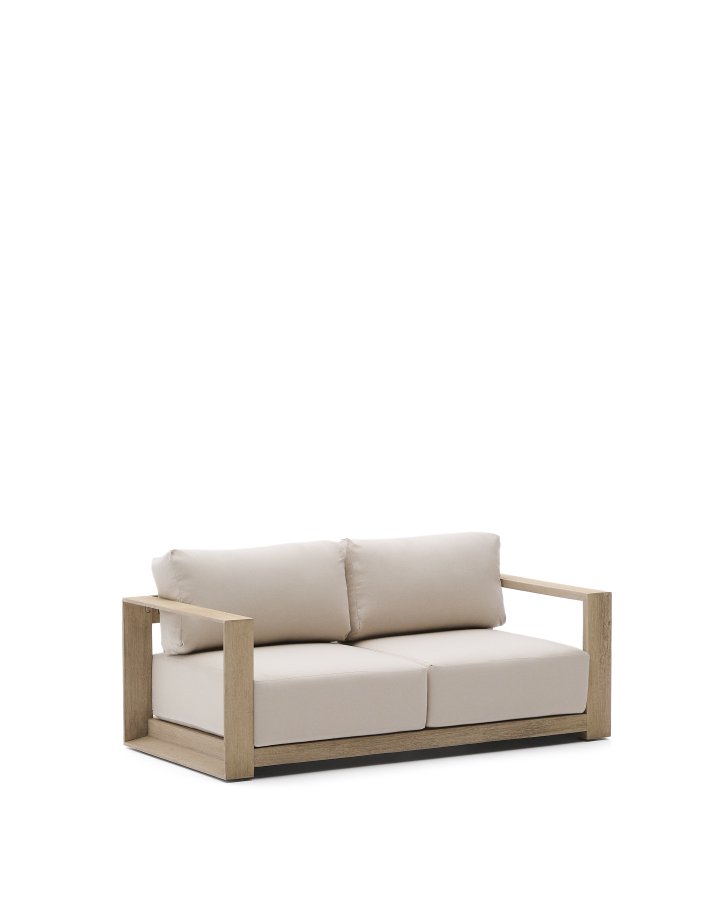 KAVE HOME Ambra 2-pers. udendrs havesofa, m. aftagelige hynder - akacietr (174cm)