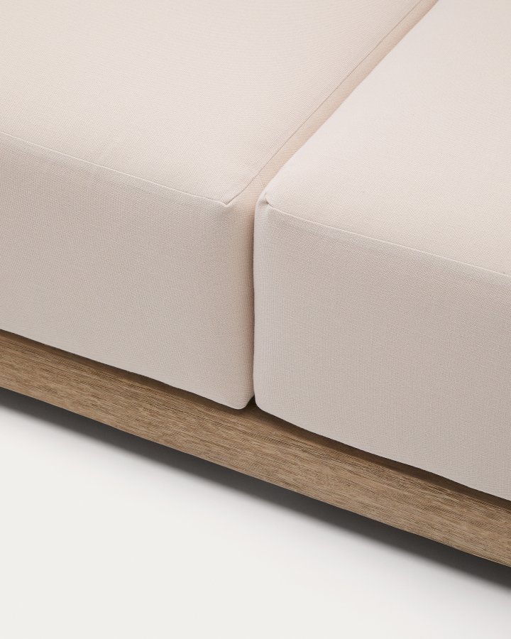 KAVE HOME Ambra 2-pers. udendrs havesofa, m. aftagelige hynder - akacietr (174cm)