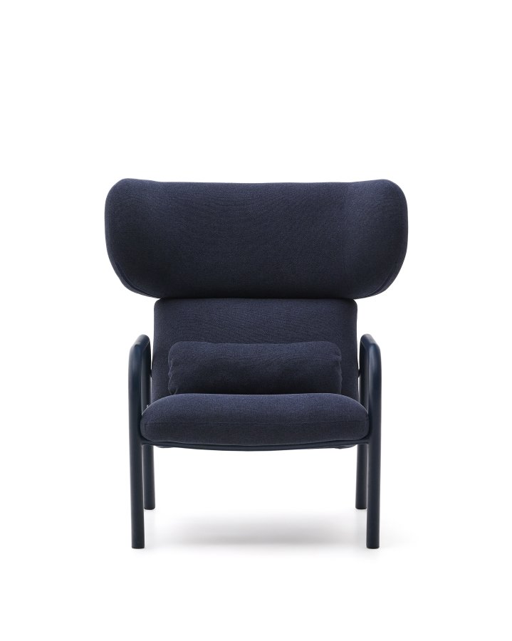 KAVE HOME Inari lnestol i beige med beigelakeret stlfinish FSC Mix Credit