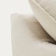 KAVE HOME Zenira 3-personers sofabetrk med beige bomulds- og hrpuder, 230 cm