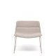 KAVE HOME Zahara beige lnestol og stl i beige finish, 100% FSC