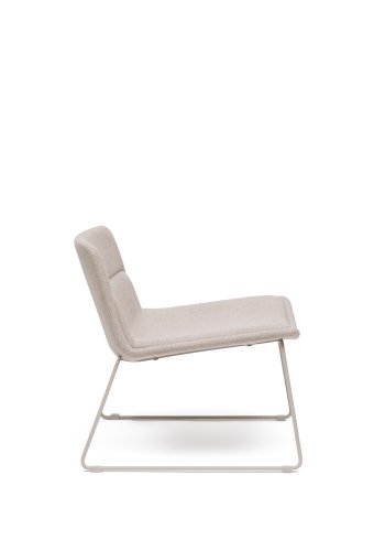 KAVE HOME Zahara beige lnestol og stl i beige finish, 100% FSC