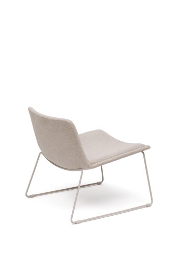 KAVE HOME Zahara beige lnestol og stl i beige finish, 100% FSC