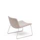 KAVE HOME Zahara beige lnestol og stl i beige finish, 100% FSC