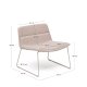 KAVE HOME Zahara beige lnestol og stl i beige finish, 100% FSC