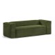 KAVE HOME Blok 2 pers. sofa - grn corduroy fljl (210 cm)