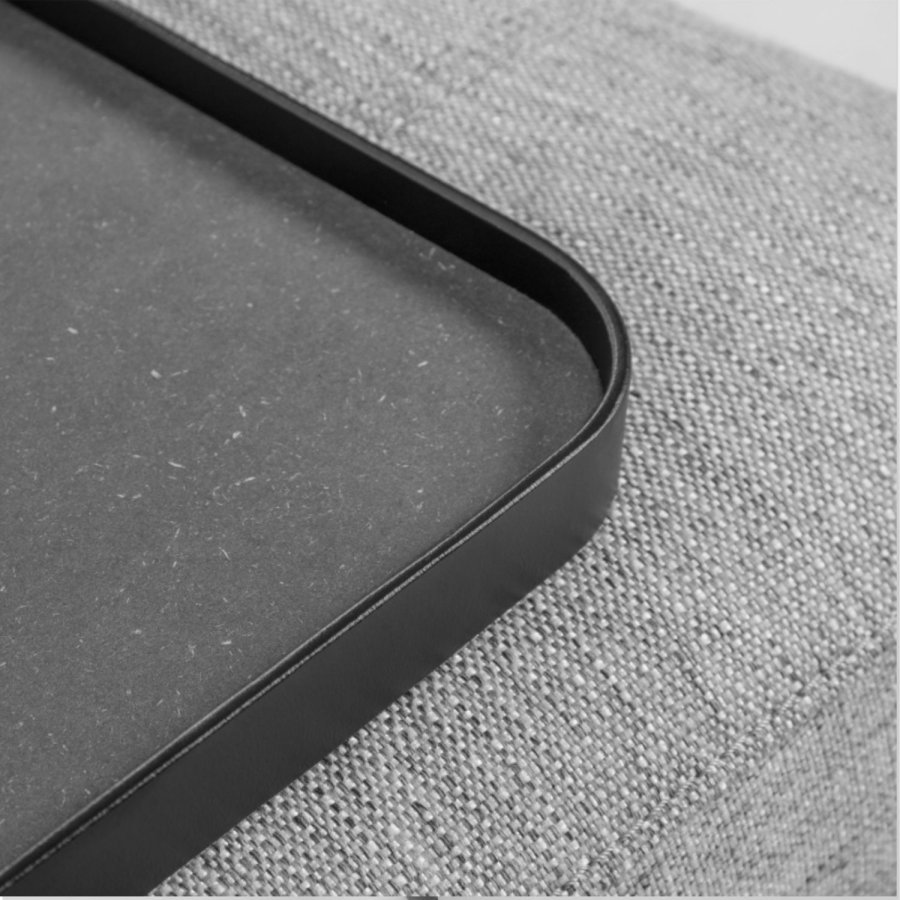 KAVE HOME lille Compo bakke - sort MDF og stl