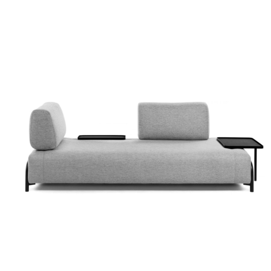 KAVE HOME lille Compo bakke - sort MDF og stl