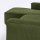 KAVE HOME Blok 3 pers. sofa, m. venstre chaiselong - grn corduroy fljl (300 cm)