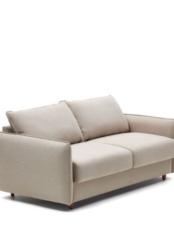 KAVE HOME Carlota 2 pers. sovesofa - beige chenille (140cm)