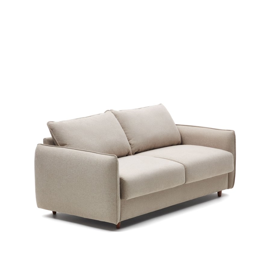 KAVE HOME Carlota 2 pers. sovesofa - beige chenille (140cm)