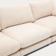 KAVE HOME Sofa Gala 4-personers i beige chenille FSC Mix Credit 300 cm