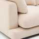 KAVE HOME Sofa Gala 4-personers i beige chenille FSC Mix Credit 300 cm