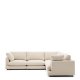  KAVE HOME Gala hjrnesofa 6-personers i beige chenille FSC Mix Credit 300 x 300 cm