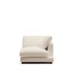 KAVE HOME Gala hjre chaiselong i beige, 193 x 105 cm