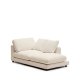 KAVE HOME Gala hjre chaiselong i beige, 193 x 105 cm