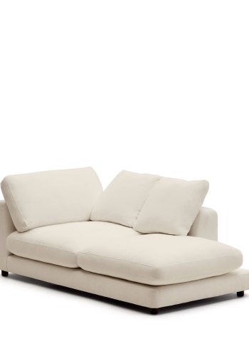KAVE HOME Gala hjre chaiselong i beige, 193 x 105 cm