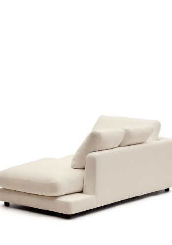 KAVE HOME Gala hjre chaiselong i beige, 193 x 105 cm