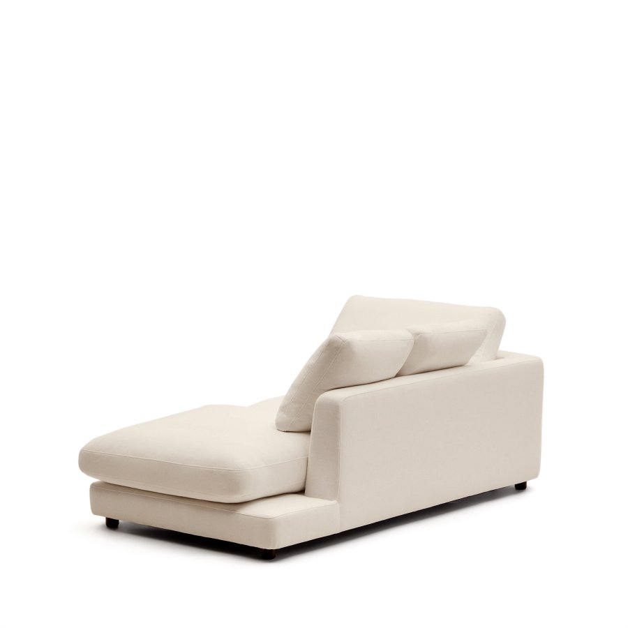 KAVE HOME Gala hjre chaiselong i beige, 193 x 105 cm