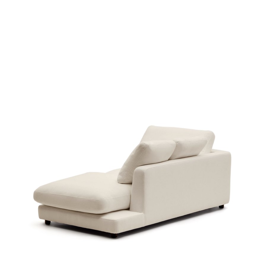 KAVE HOME Gala hjre chaiselong i beige, 193 x 105 cm