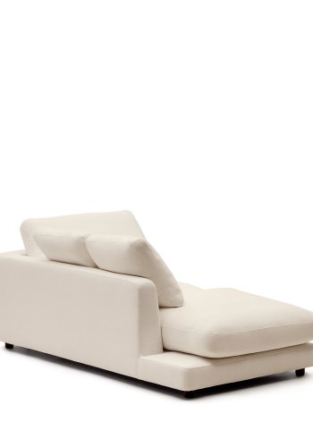 KAVE HOME Gala venstre chaiselong i beige, 193 x 105 cm