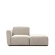 KAVE HOME Neom 1-personers modulsofa med rygmodul i beige, 169 cm FSC Mix Credit