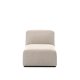 KAVE HOME Neom chaiselongmodul - beige stof