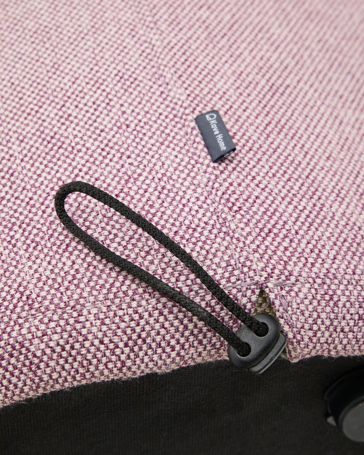 KAVE HOME Kaeli lilla fodsttte med aftageligt betrk Ã˜43cm