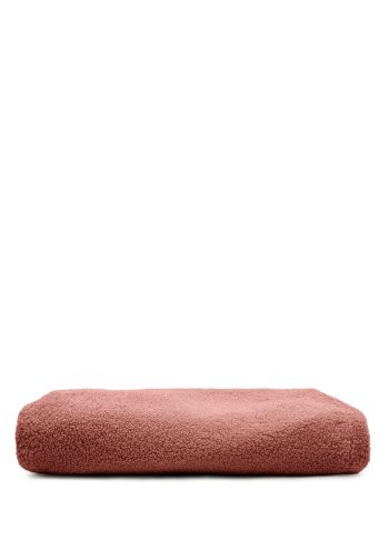 KAVE HOME Kaeli fodstttebetrk i terracotta bouclé 43 cm