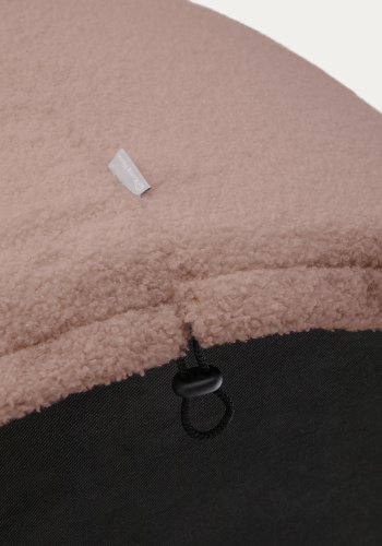 KAVE HOME Kaeli fodstttebetrk i pink bouclé 43 cm