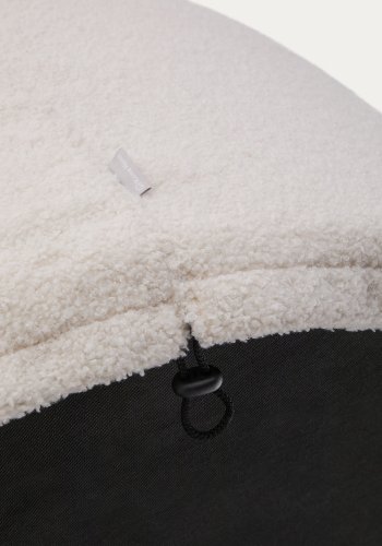 KAVE HOME Kaeli fodstttebetrk i ecru bouclé 60 cm