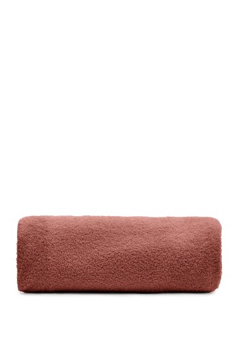 KAVE HOME Kaeli fodstttebetrk i terracotta bouclé 90 cm