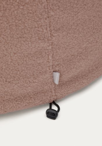 KAVE HOME Kaeli fodstttebetrk i pink bouclé 90 cm