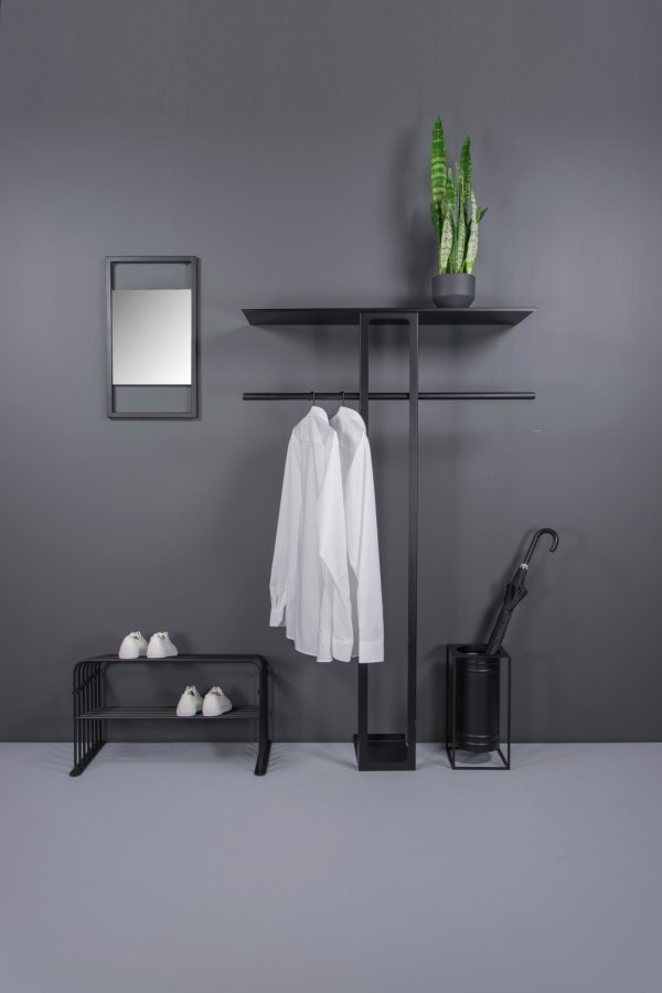 TORNA DESIGN Ando knagerkke, stor - sort stl (B:100)