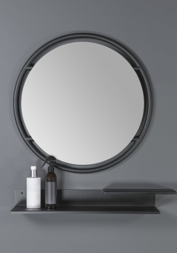 TORNA DESIGN Folded 2 vghylde - sort stl (B:67,5)