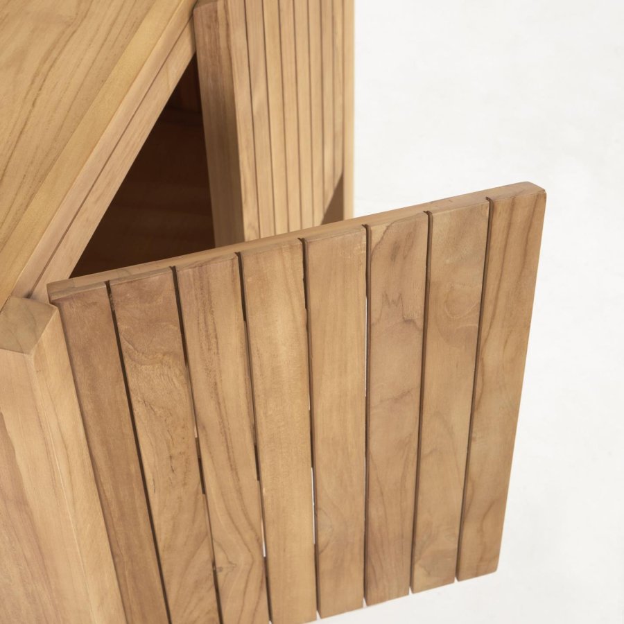 KAVE HOME Sunday badevrelsesmbel, m. 2 lger og 2 hylder - natur teaktr