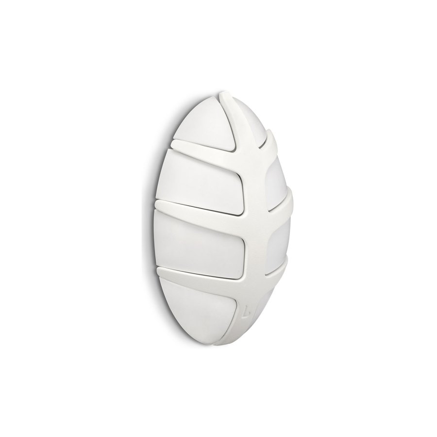 SPINDER DESIGN Bug knagerkke - hvid plastik og slv stl 