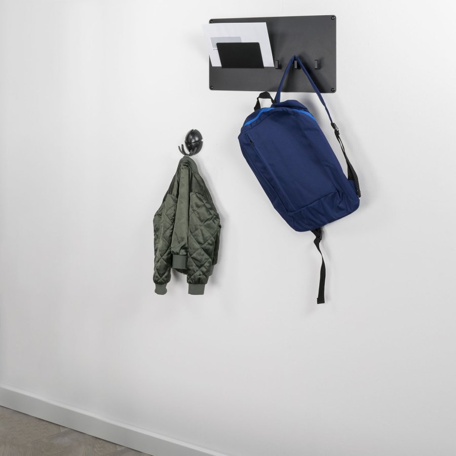 SPINDER DESIGN Tick knagerkke - sort plastik og stl