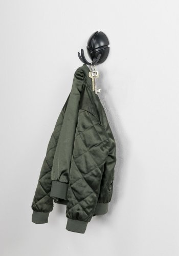 SPINDER DESIGN Tick knagerkke - sort plastik og stl