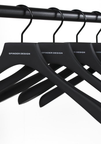 SPINDER DESIGN Lotus bjle, m. anti-slip belgning - sort tr (st m. 5)