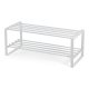 SPINDER DESIGN rektangulr Rex skohylde, m. 2 hylder - hvid stl