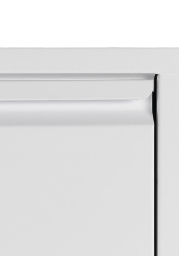 SPINDER DESIGN Billy skoskab, m. 5 lger, rektangulr - hvidt stl (50x169)