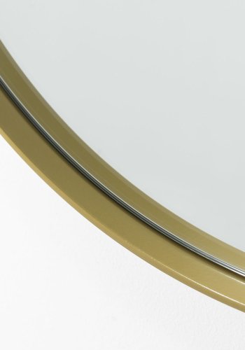 SPINDER DESIGN rund Donna vgspejl - spejlglas og guld stl (90)