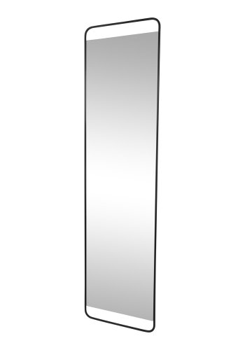 SPINDER DESIGN Clint XL vgspejl, rektangulr - spejlglas og sort (46x175)