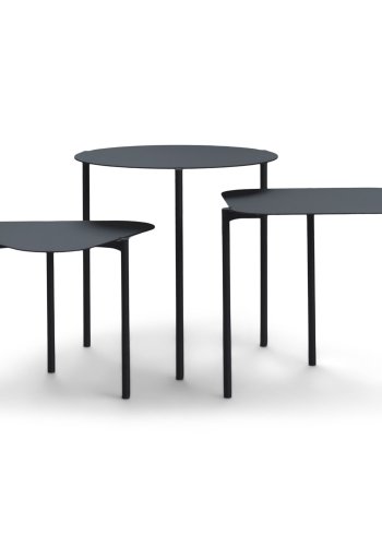 SPINDER DESIGN Do-re-mi sideborde - sort stl (st m. 3)